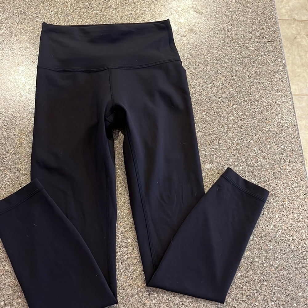 Lululemon wunder train size 4 black 25”
